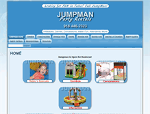 Tablet Screenshot of jumpman.net